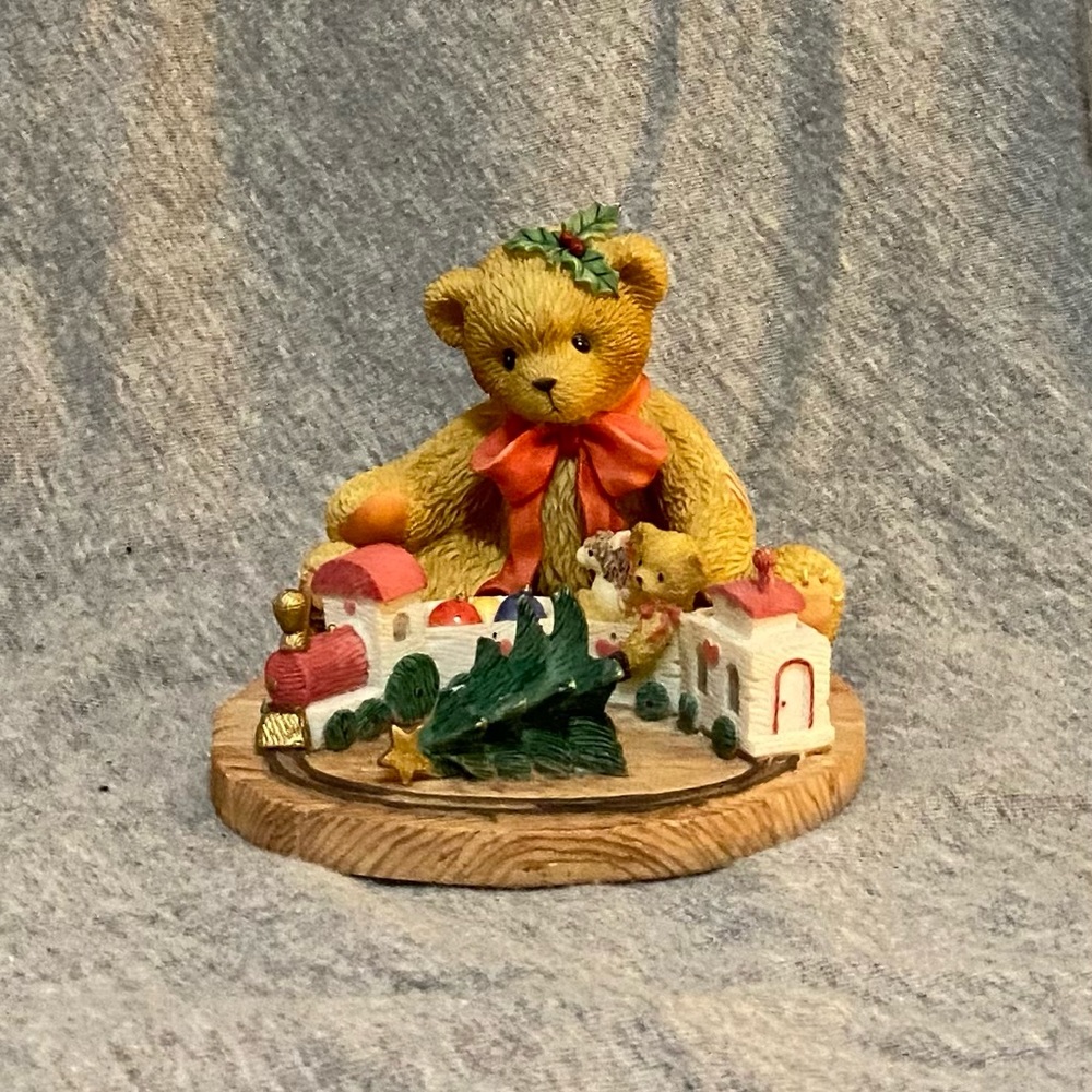 Cherished Teddies Terry Always stay on track about the true meaning of Christmas